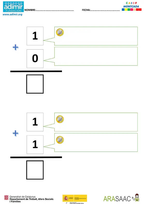 Sumas con euros (I) | Adimir