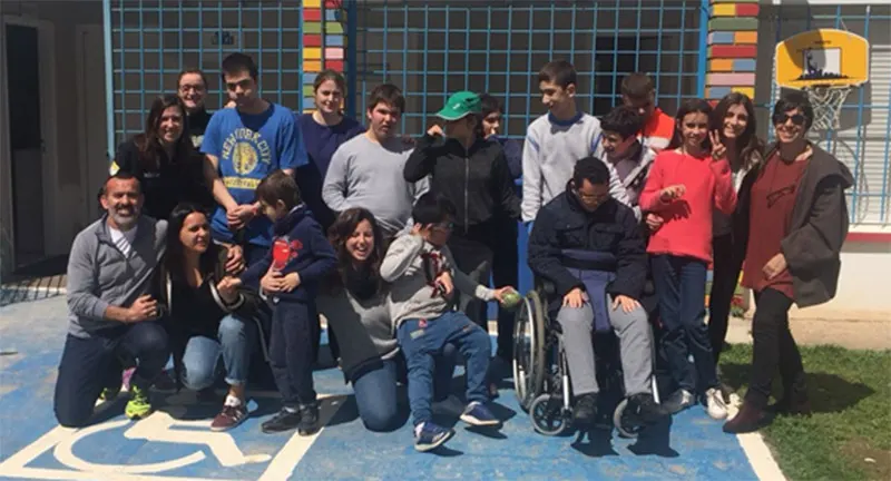 Visita de la escuela faisa-eixample