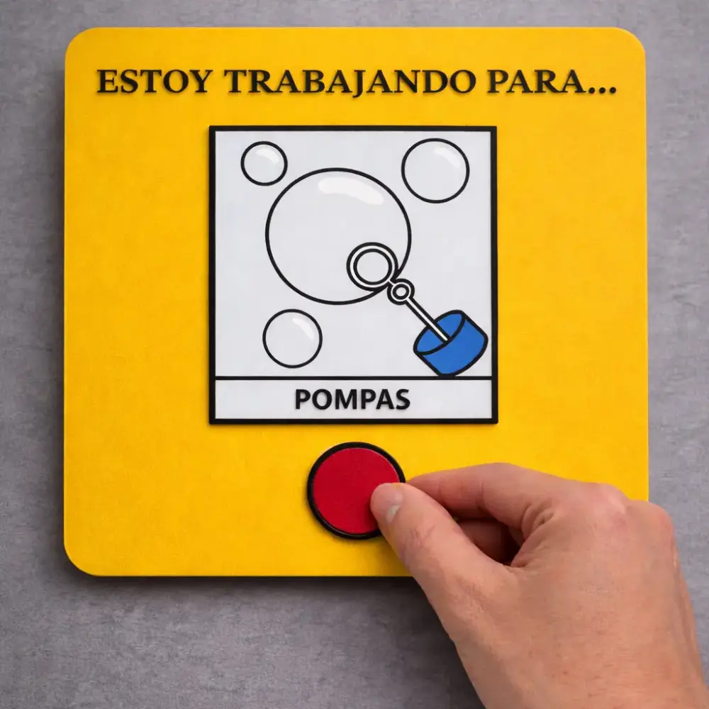 Tablero visual para reforzar la motivación, favorecer la autorregulación y hacer visible el progreso en una tarea o conducta.